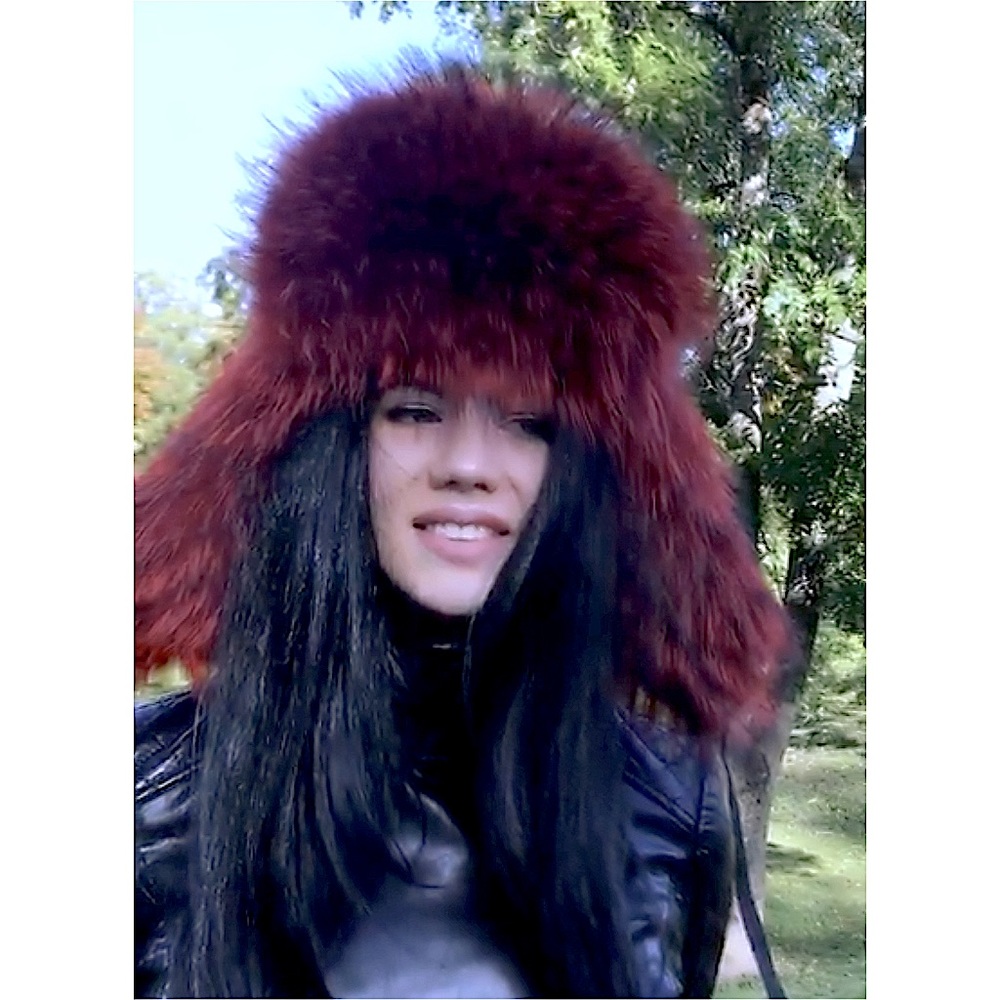 RED🔥Raccoon Fur Trapper Hat